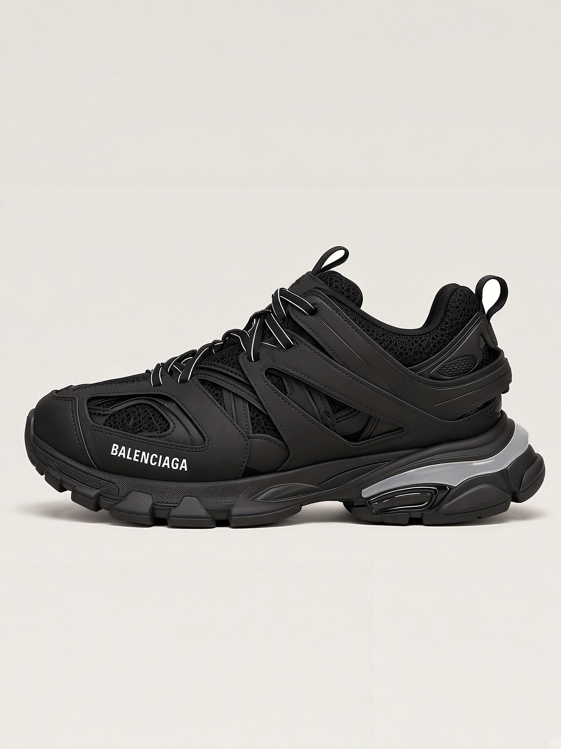 Balenciaga Track LED Sneakers in Black