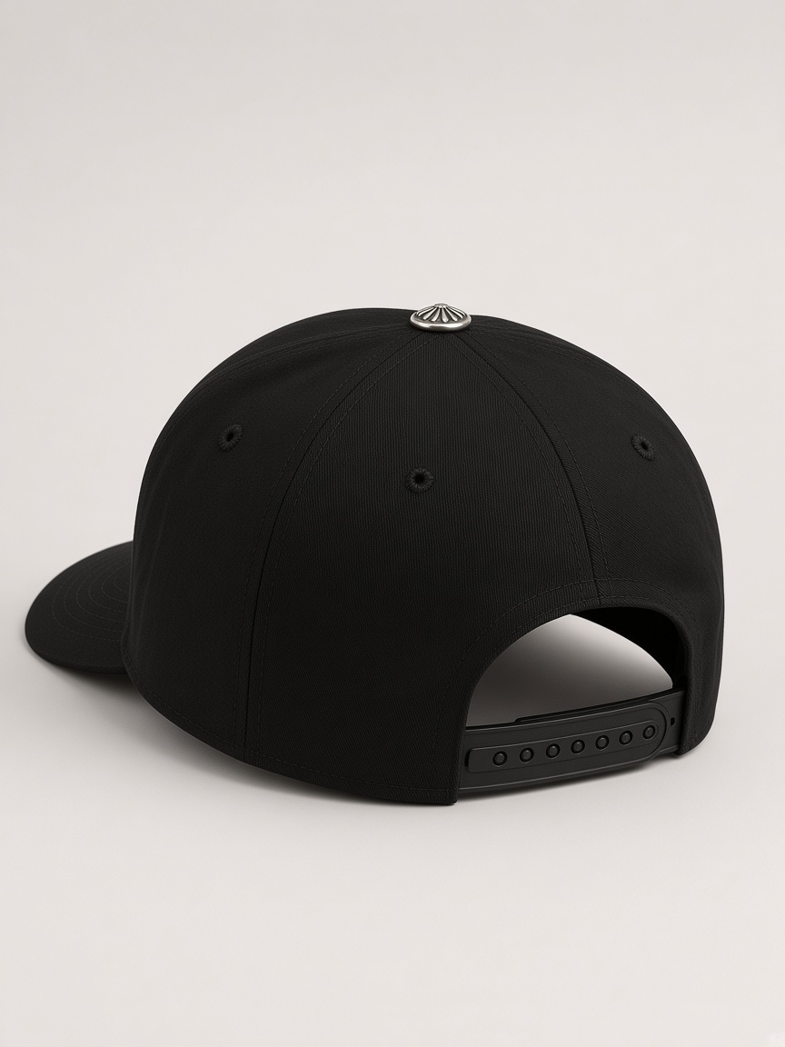 Chrome Hearts CH Baseball Cap in Black