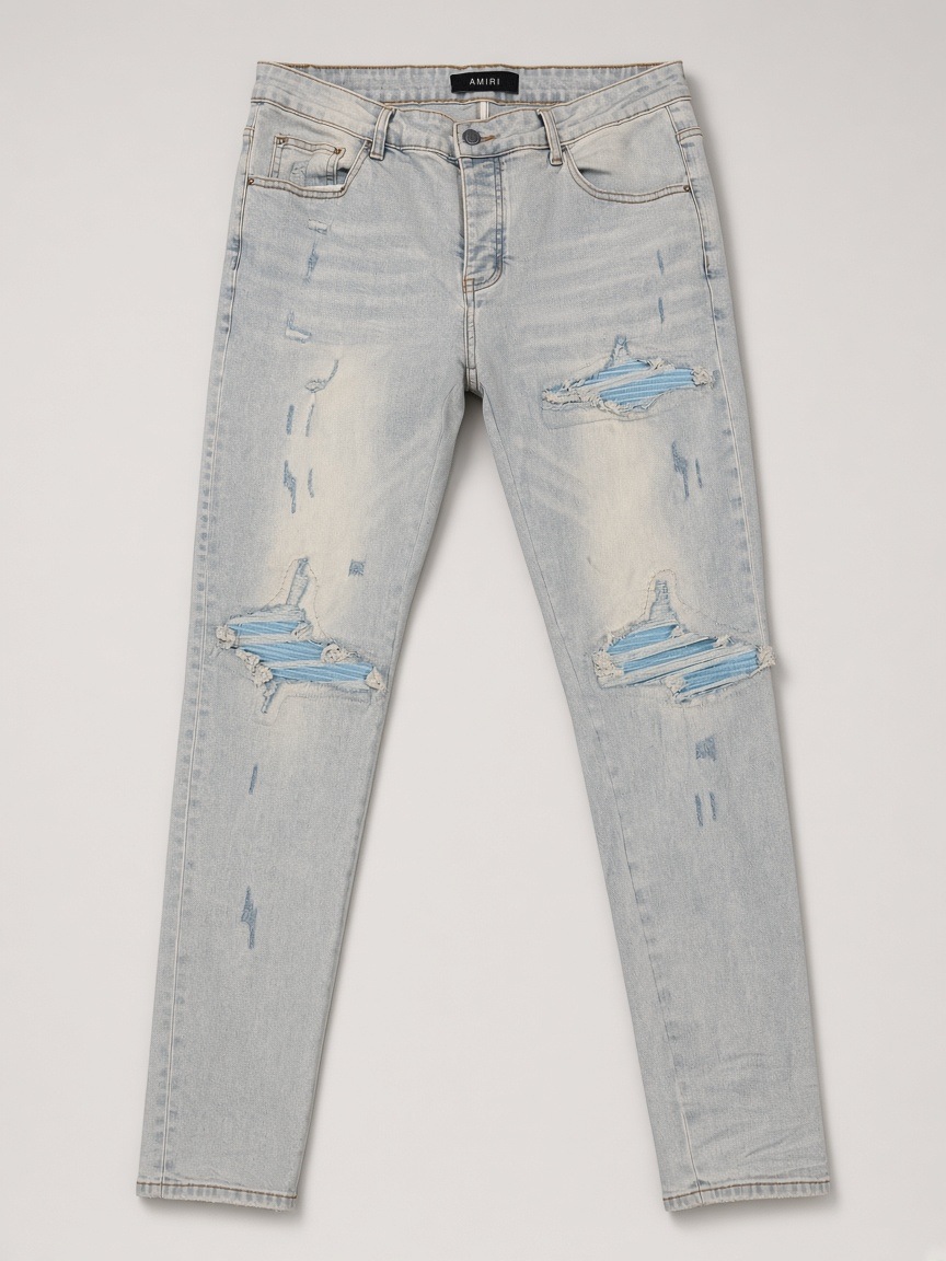 Amiri MX1 Jeans in Light Indigo