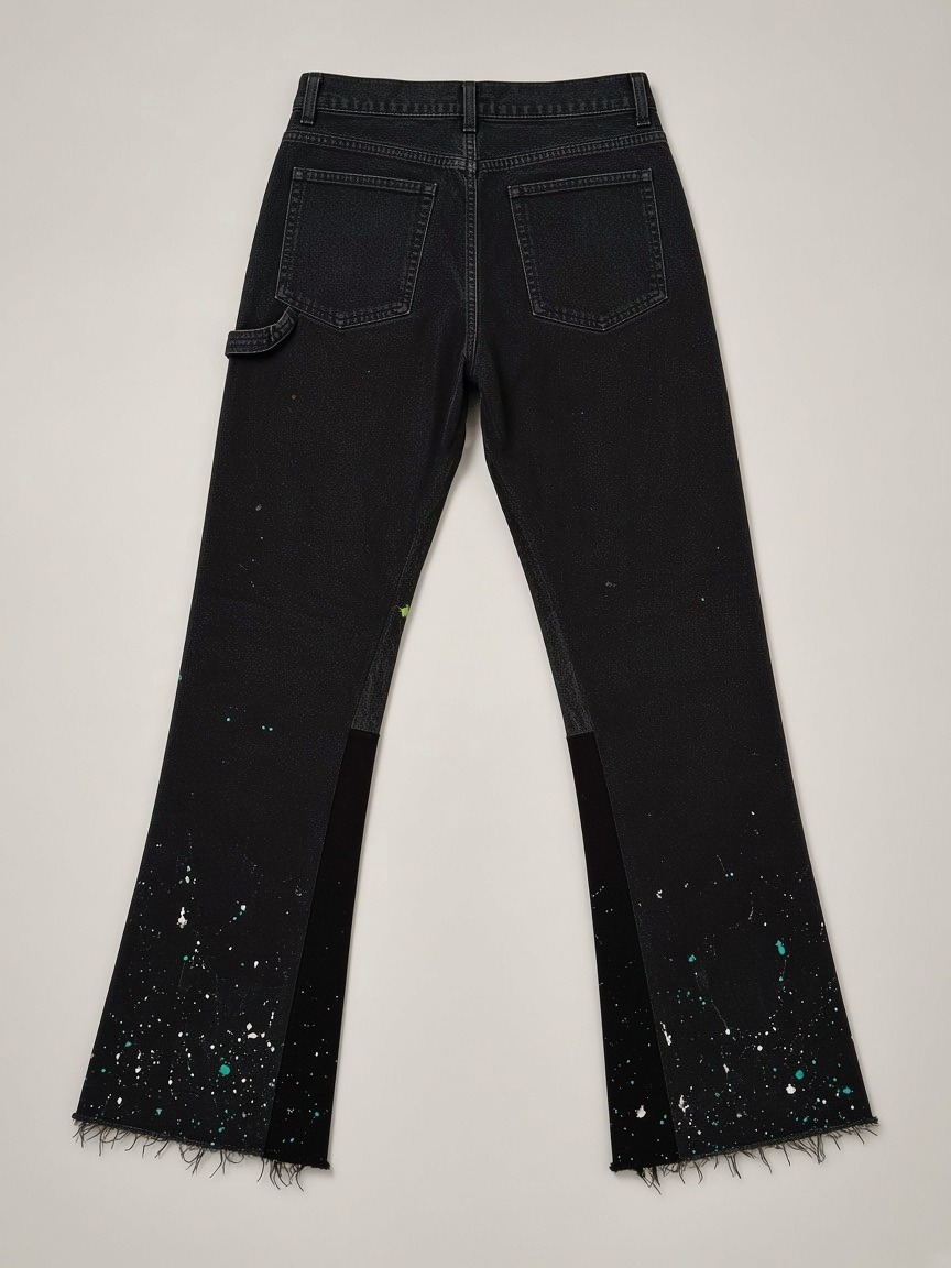 Gallery Dept. Carpenter Reworked Flare Pants in Black