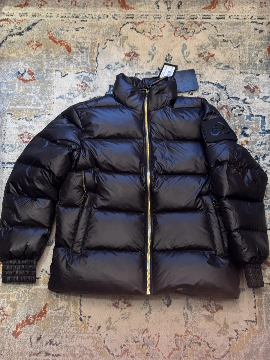 Black Down Puffer Jacket